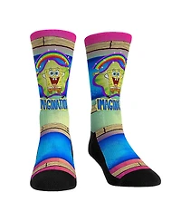 Rock Em Socks Men's and Women's SpongeBob SquarePants Imagination Crew