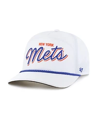 '47 Brand Men's White New York Mets Brrr Fairway Hitch Adjustable Hat