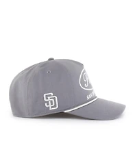 '47 Brand Men's Gray San Diego Padres Foundational Hitch Adjustable Hat