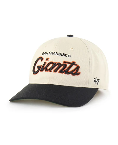 '47 Brand Men's Natural San Francisco Giants Crosstown Franchise Fitted Hat