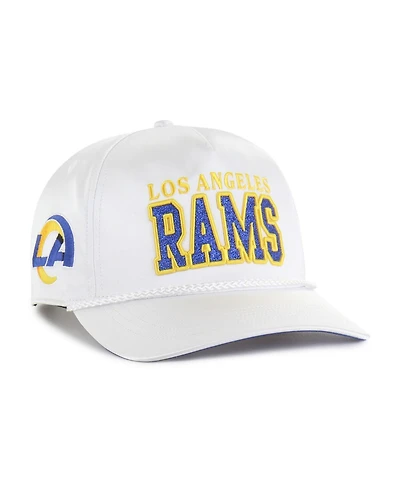 '47 Brand Women's White Los Angeles Rams Outspoken Hitch Adjustable Hat