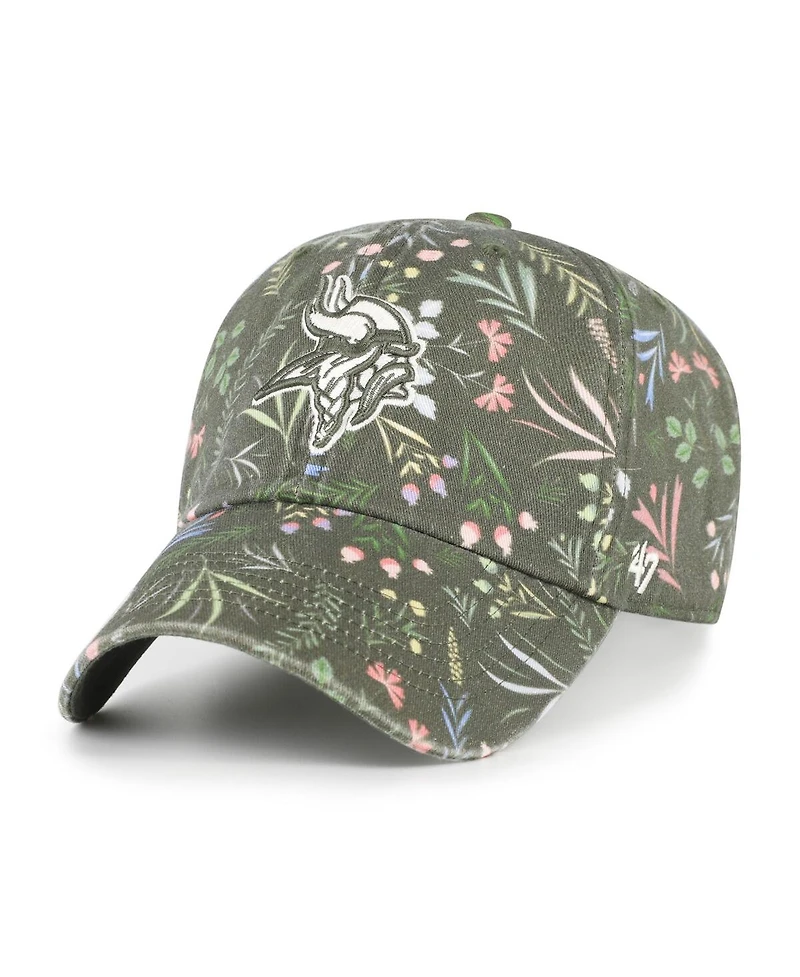'47 Brand Women's Green Minnesota Vikings Verbena Clean Up Adjustable Hat