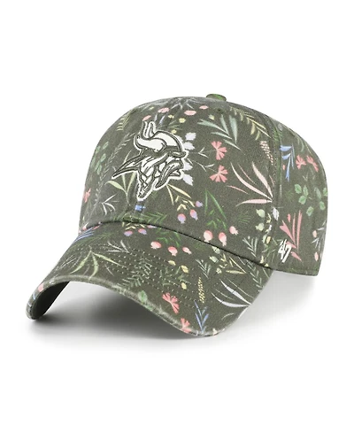 '47 Brand Women's Green Minnesota Vikings Verbena Clean Up Adjustable Hat