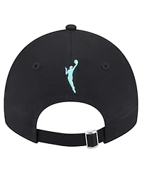 New Era Men's and Women's Black New York Liberty 9TWENTY Established Date Side Patch Hat