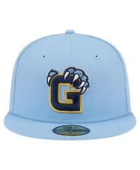 New Era Men's Light Blue Memphis Grizzlies Deceptor 59FIFTY Fitted Hat