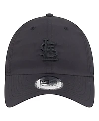 New Era Men's Black St. Louis Cardinals Ripstop Casual Classic Adjustable Hat