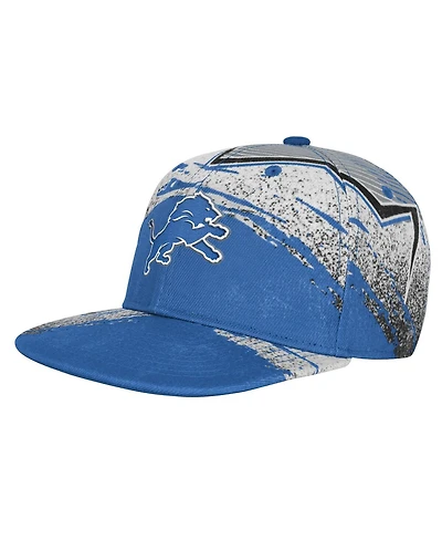 Outerstuff Big Boys and Girls Blue Detroit Lions Make Noise Adjustable Hat