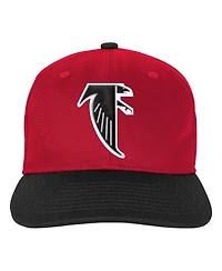 Outerstuff Big Boys and Girls Red Atlanta Falcons True Retro Adjustable Hat