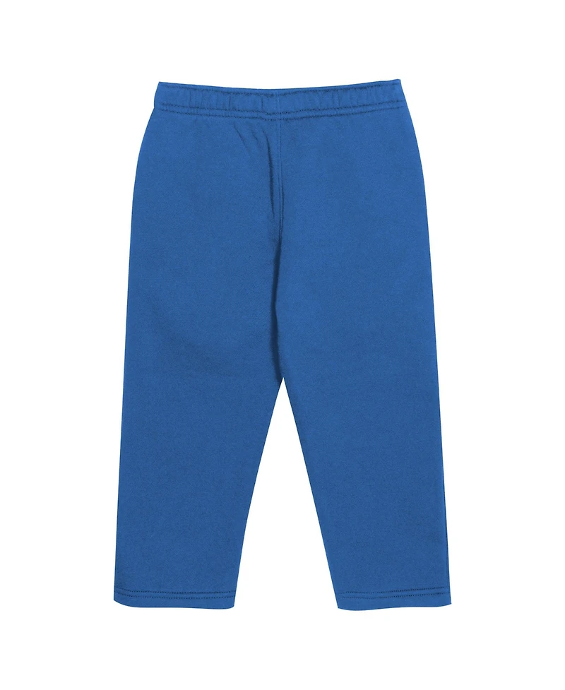 Outerstuff Toddler Blue Detroit Lions Lineman Fleece Hoodie and Pants Set