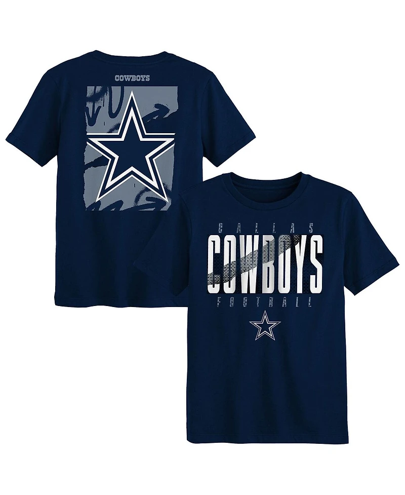 Outerstuff Preschool Navy Dallas Cowboys Posterize T-Shirt