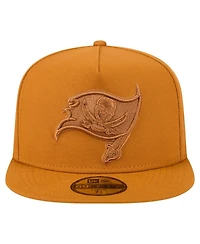 New Era Men's Brown Tampa Bay Buccaneers Color Pack A-Frame 59FIFTY Fitted Hat
