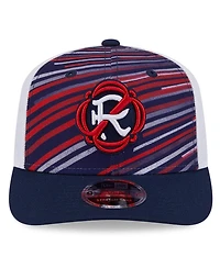 New Era Men's Navy/White New England Revolution 2025 Third 9SEVENTY Stretch snap Hat