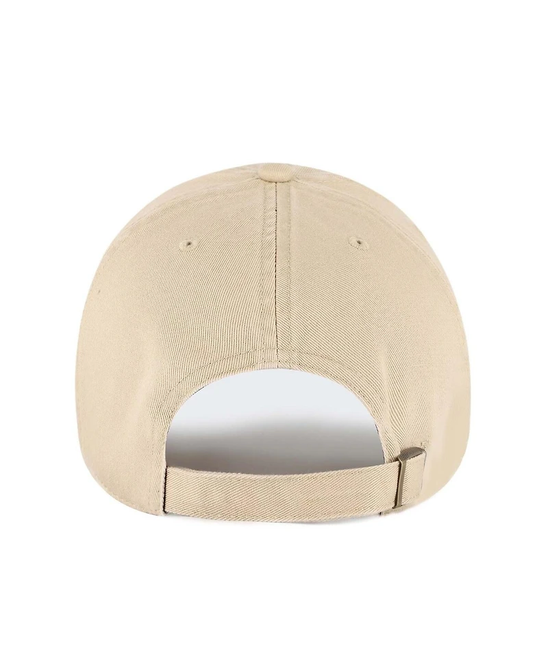 '47 Brand Big Boys and Girls Khaki Texas Longhorns Clean Up Adjustable Hat