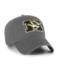 '47 Brand Men's Charcoal Missouri Tigers Clean Up Adjustable Hat