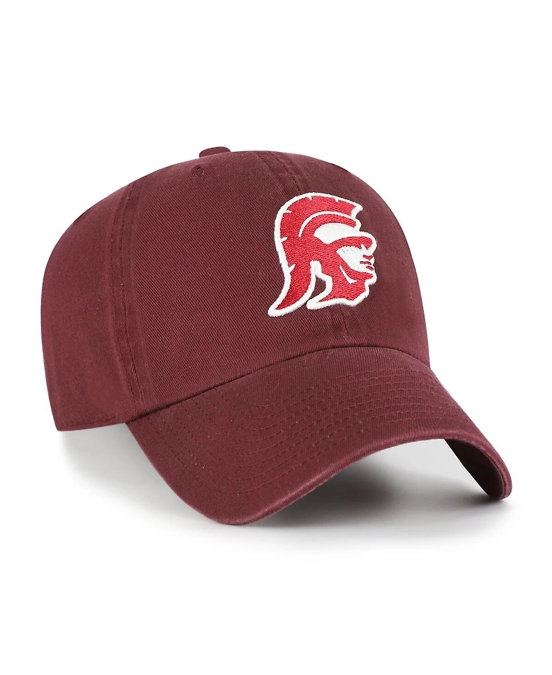 '47 Brand Men's Maroon Usc Trojans Clean Up Adjustable Hat