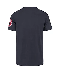 '47 Brand Men's Navy Boston Red Sox Upside Down Two-Peat Franklin T-Shirt