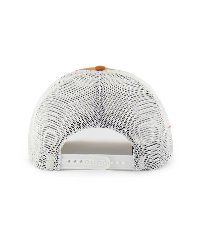 '47 Brand Men's and Women's Burnt Orange Texas Longhorns Contemporary Basics Foundation Trucker Hitch Adjustable Hat
