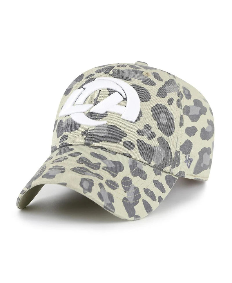 '47 Brand Women's Gray Los Angeles Rams Bagheera Clean Up Adjustable Hat