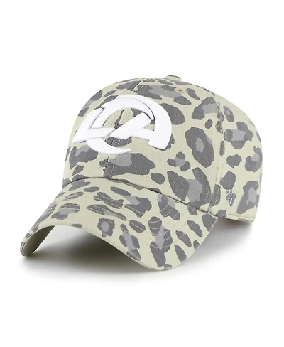 '47 Brand Women's Gray Los Angeles Rams Bagheera Clean Up Adjustable Hat