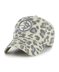 '47 Brand Women's Gray Pittsburgh Steelers Bagheera Clean Up Adjustable Hat