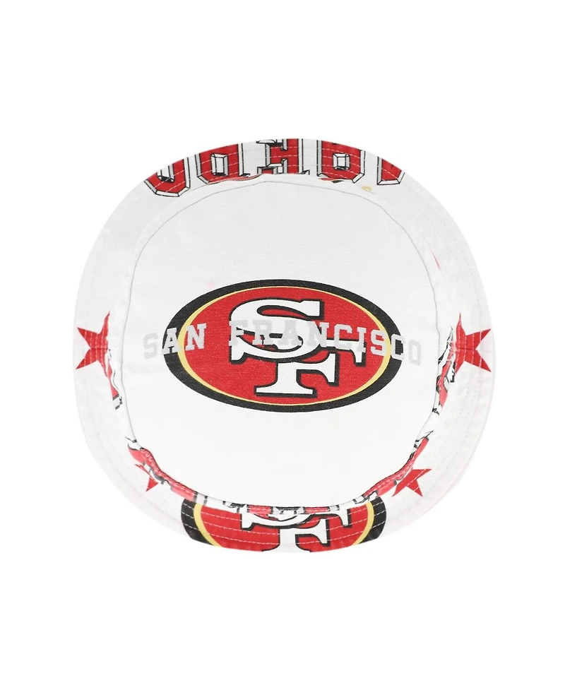 '47 Brand Women's White San Francisco 49ers Energize Bucket Hat
