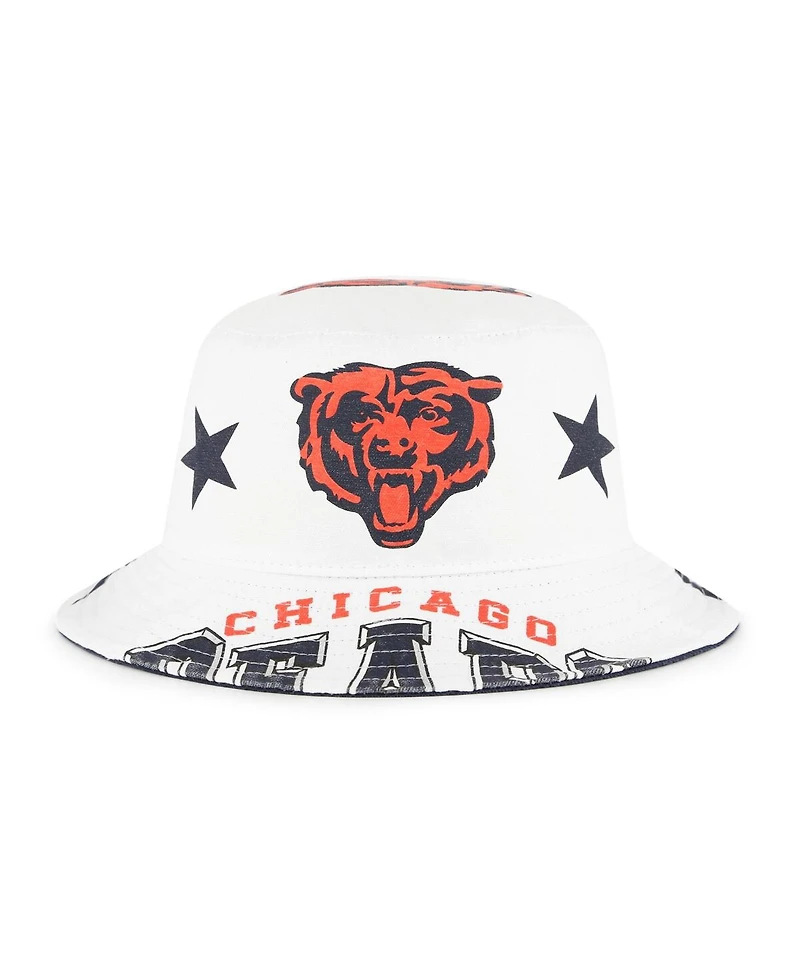 '47 Brand Women's White Chicago Bears Energize Bucket Hat