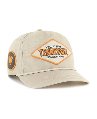'47 Brand Men's and Women's Cream Tennessee Volunteers Outdoorsmen Cairn Hitch Adjustable Hat