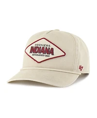 '47 Brand Men's and Women's Cream Indiana Hoosiers Outdoorsmen Cairn Hitch Adjustable Hat