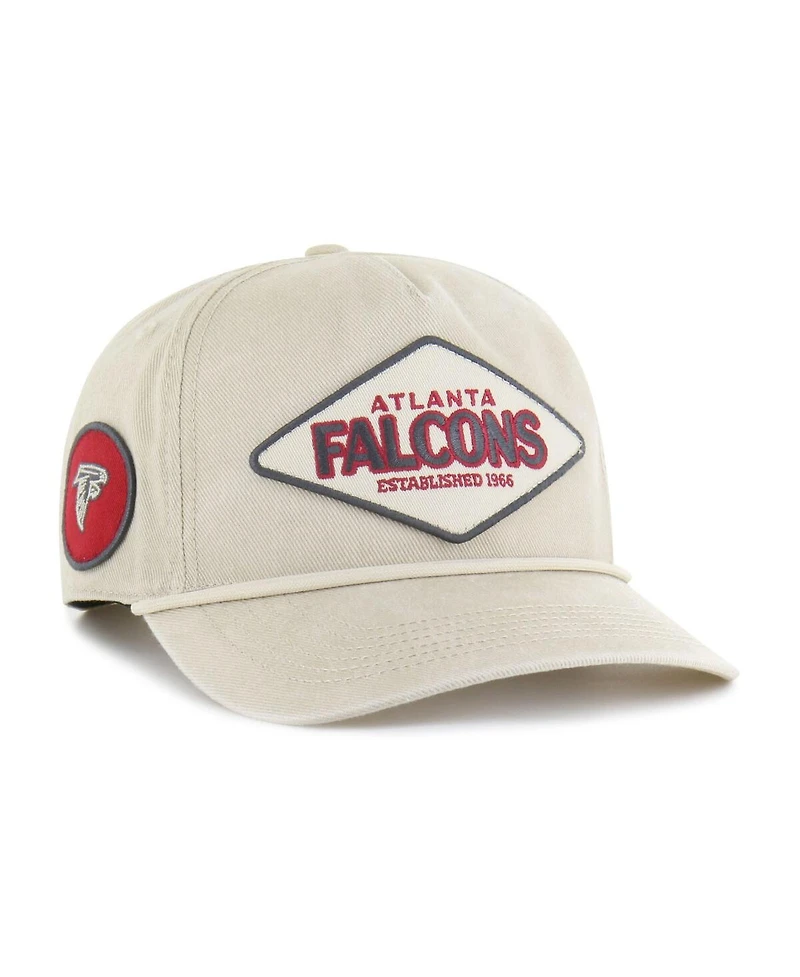 '47 Brand Men's Khaki Atlanta Falcons Cairn Hitch Adjustable Hat