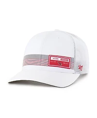 '47 Brand Men's White Arizona Cardinals Rangefinder Trucker Adjustable Hat