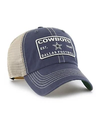 '47 Brand Men's Navy Dallas Cowboys Wabash Trucker Clean Up Adjustable Hat