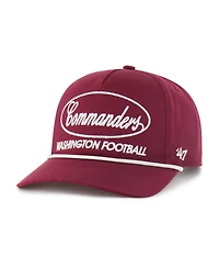 '47 Brand Men's Burgundy Washington Commanders Foundational Hitch Adjustable Hat