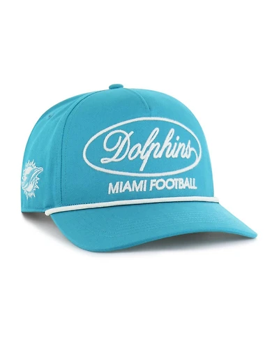'47 Brand Men's Aqua Miami Dolphins Foundational Hitch Adjustable Hat