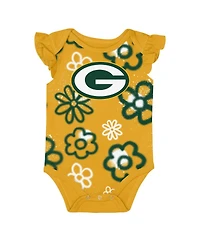 Outerstuff Baby Boys and Girls 2-Piece Green Bay Packers The Sunshine Bodysuit Set