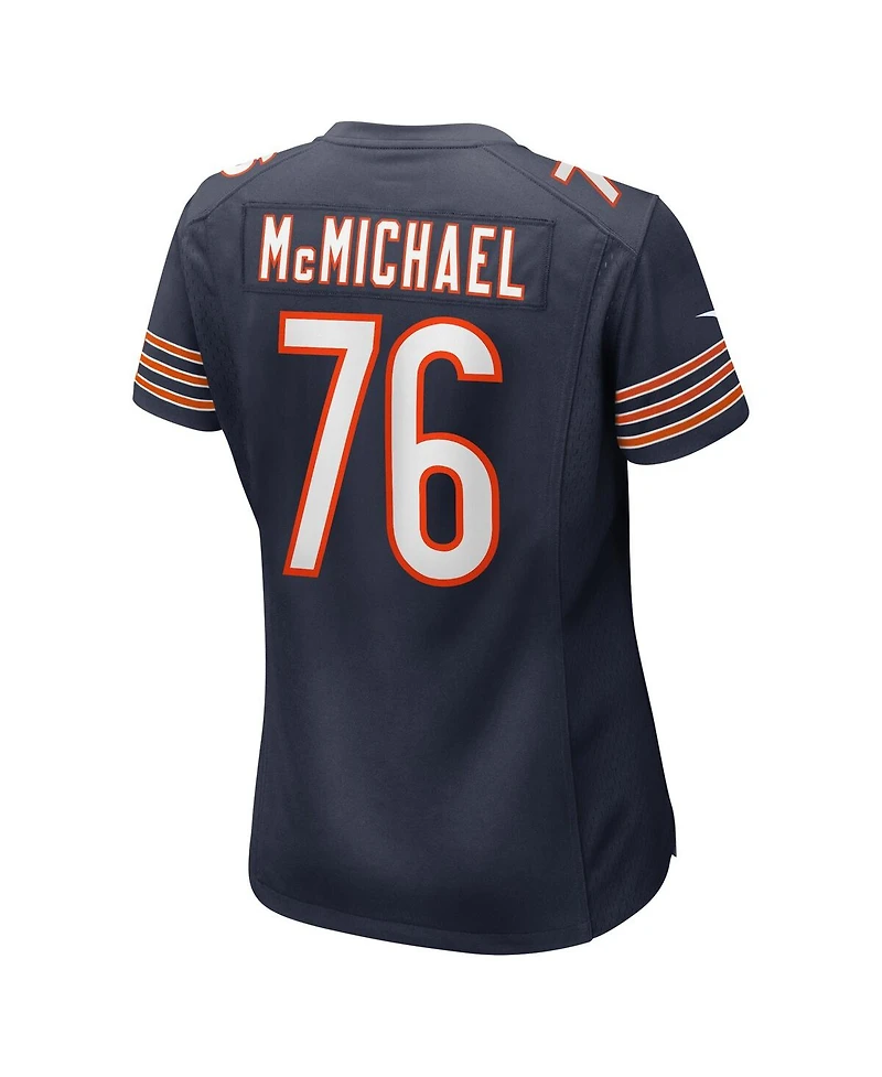 Nike Women's Steve McMichael Navy Chicago Bears Retired Player Game Jersey
