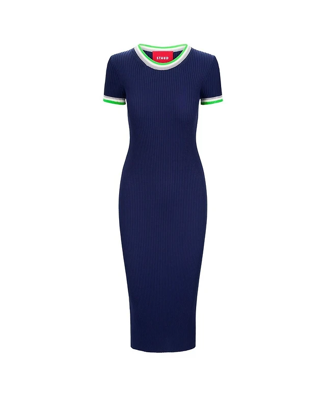 Colleen Dress Detroit Lions Women's Dress Shop Staud Women's