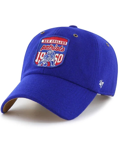 Stoney Clover Lane x '47 Brand Men's and Women's Royal New England Patriots Field Goal Clean Up Adjustable Hat