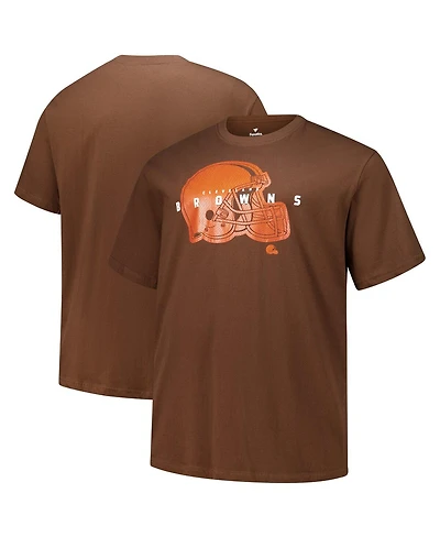 Fanatics Men's Brown Cleveland Browns Big Tall Coordinate T-Shirt