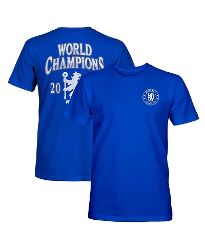 1863FC Men's Blue Chelsea 2025 World Champions Rampant T-Shirt