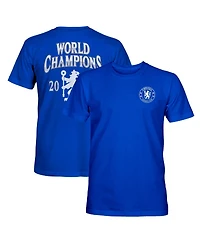 1863FC Men's Blue Chelsea 2025 World Champions Rampant T-Shirt