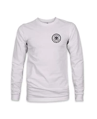 1863FC Men's Silver Germany National Team Arch Long Sleeve T-Shirt