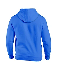 1863FC Men's Blue Chelsea Lion Glyph Fleece Pullover Hoodie