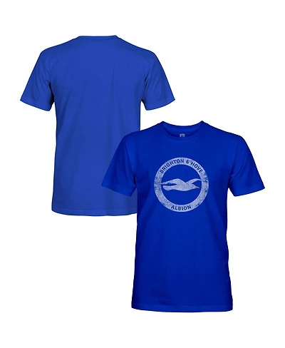 1863FC Men's Blue Brighton and Hove Albion Color Badge T-Shirt