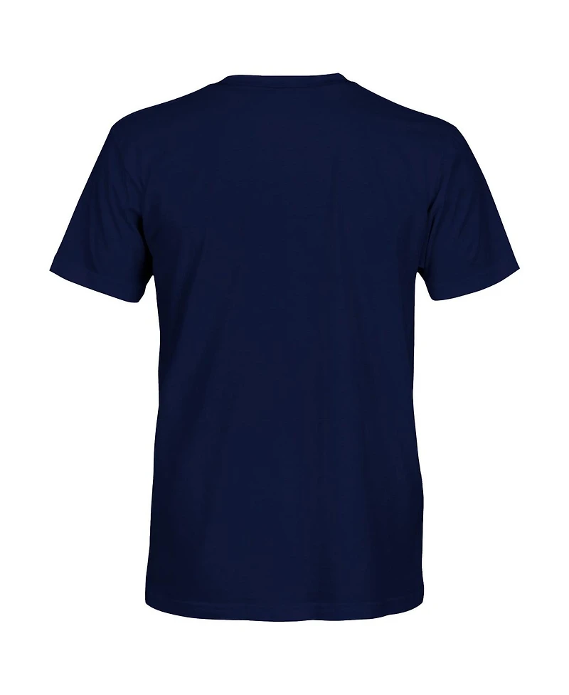 1863FC Men's Navy Tottenham Hotspur Mono Badge T-Shirt