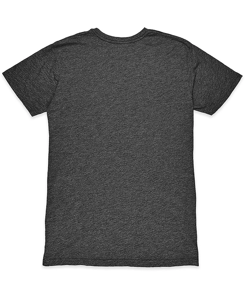 1863FC Men's Heather Black Fulham Arched Establish Twisted Tri-Blend T-Shirt