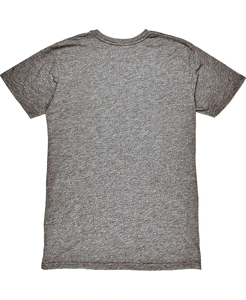 1863FC Men's Heather Gray Detroit City Fc Color Crest Twisted Tri-Blend Slub T-Shirt