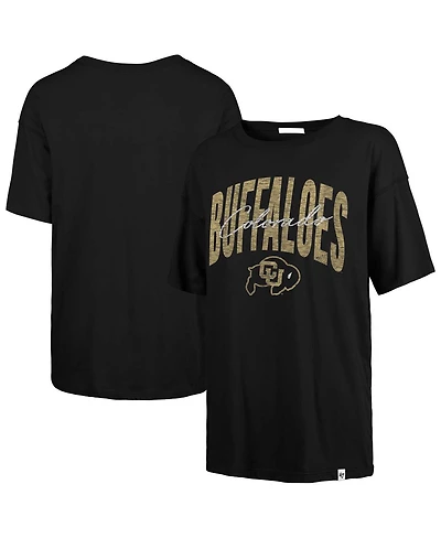 '47 Brand Women's Black Colorado Buffaloes Muse Sadie T-Shirt
