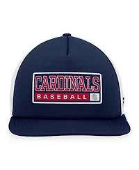 Majestic Men's Navy/White St. Louis Cardinals Foam Trucker Snapback Hat