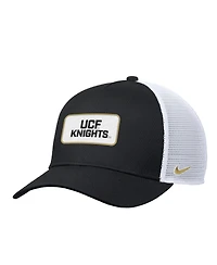 Nike Men's Black Ucf Knights 2025 On-Field Rise Trucker Performance Adjustable Hat