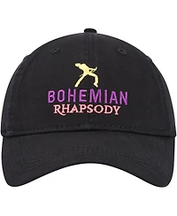 Bravado Men's and Women's Black Queen Bohemian Rhapsody Dad Adjustable Hat